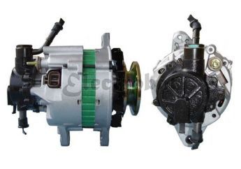 Alternator for MITSUBISHI SpacerWagon 1.8 Diesel, L200 2.5 Diesel TD, L300 2.5 Diesel, Galant 1.8 TD, Pajero 2.5 Turbo Diesel, Pajero 2.5 Turbo Diesel, Shiogun 2.5 Diesel