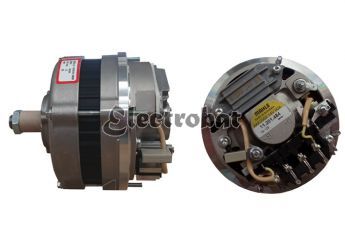 Alternator for AHLMANN, ATLAS, DEUTZ F3L1011, F3L1011F, F4L1011, F4L1011F, FL1011F, VOLVO Wheel Loaders