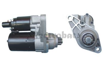 Starter for AUDI A3 1.6 FSI, 2.0 FSI, SKODA Fabia, Octavia 1.4, 1.6, VOLKSWAGEN Golf, Polo 1.4