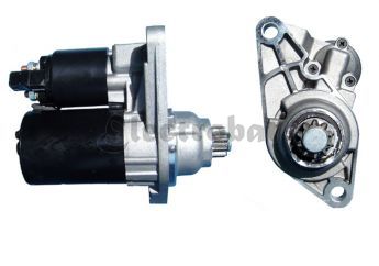 Starter for SEAT Cordoba, Ibiza 1.2, SKODA Fabia 1.2, VOLKSWAGEN Bora 1.6, Polo 1.2