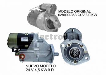 Arranque para TOYOTA Industrial
