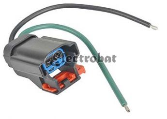 Conector para alternadores MITSUBISHI en aplicaciones CHRYSLER con 2 cables