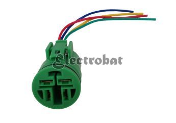 Conector para alternadores DENSO con 4 cables