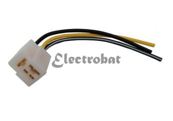 Conector para alternadores Denso con 3 cables