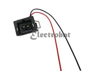 Conector para alternadores BOSCH, VALEO con 2 cables