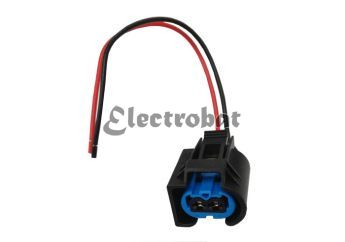 Conector para alternadores BOSCH, VALEO en aplicaciones AUDI, BMW, MERCEDES con 2 cables