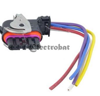 Conector para alternadores BOSCH con 5 cables