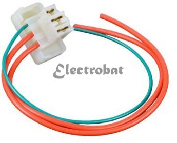 Conector para alternadores LUCAS Series 15ACR, 18ACR con 3 cables