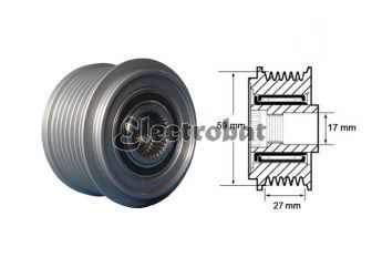 Clutch Pulley for FORD, LAND ROVER